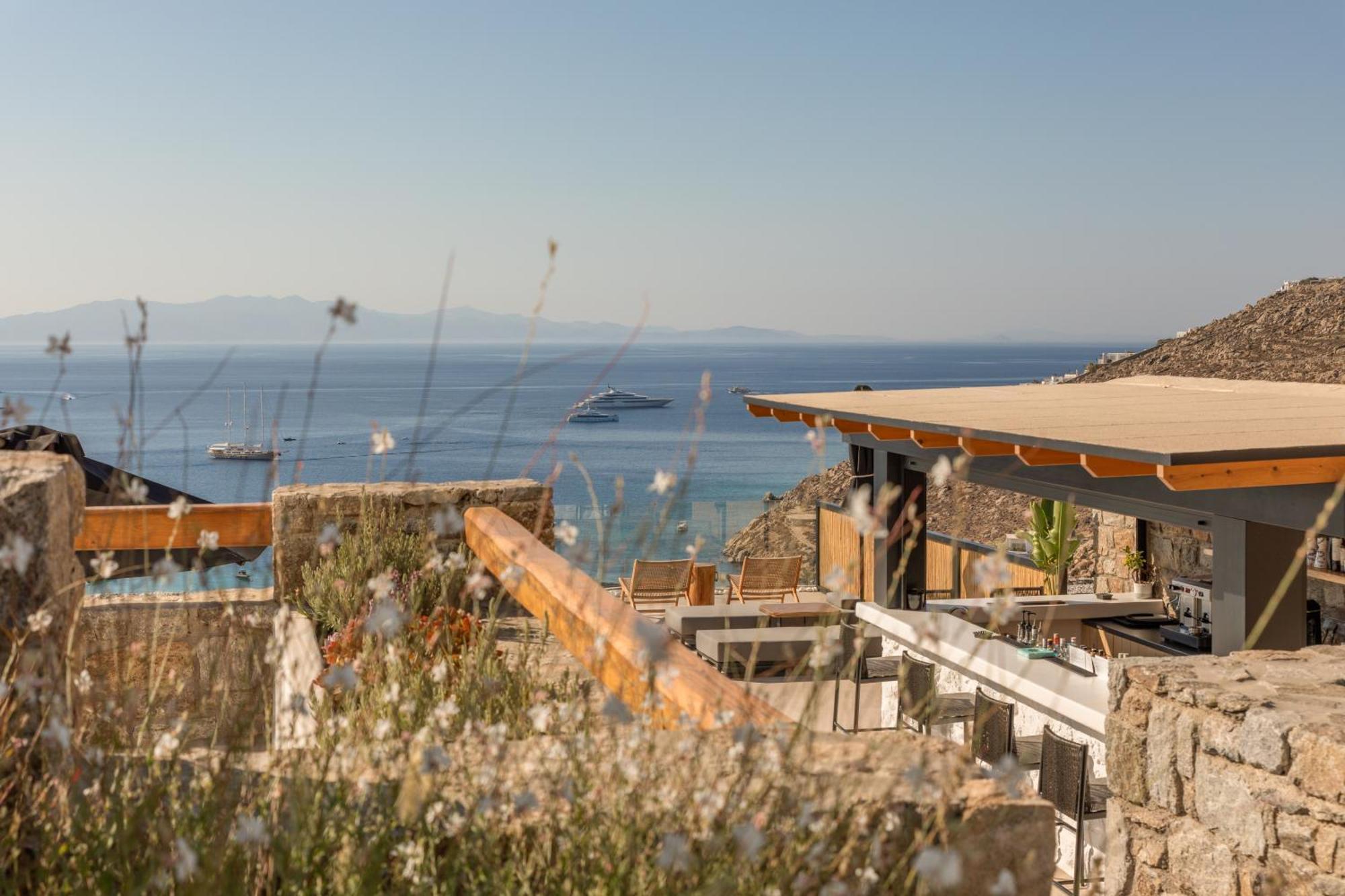 Calma Suites Mykonos Psarou  Eksteriør bilde