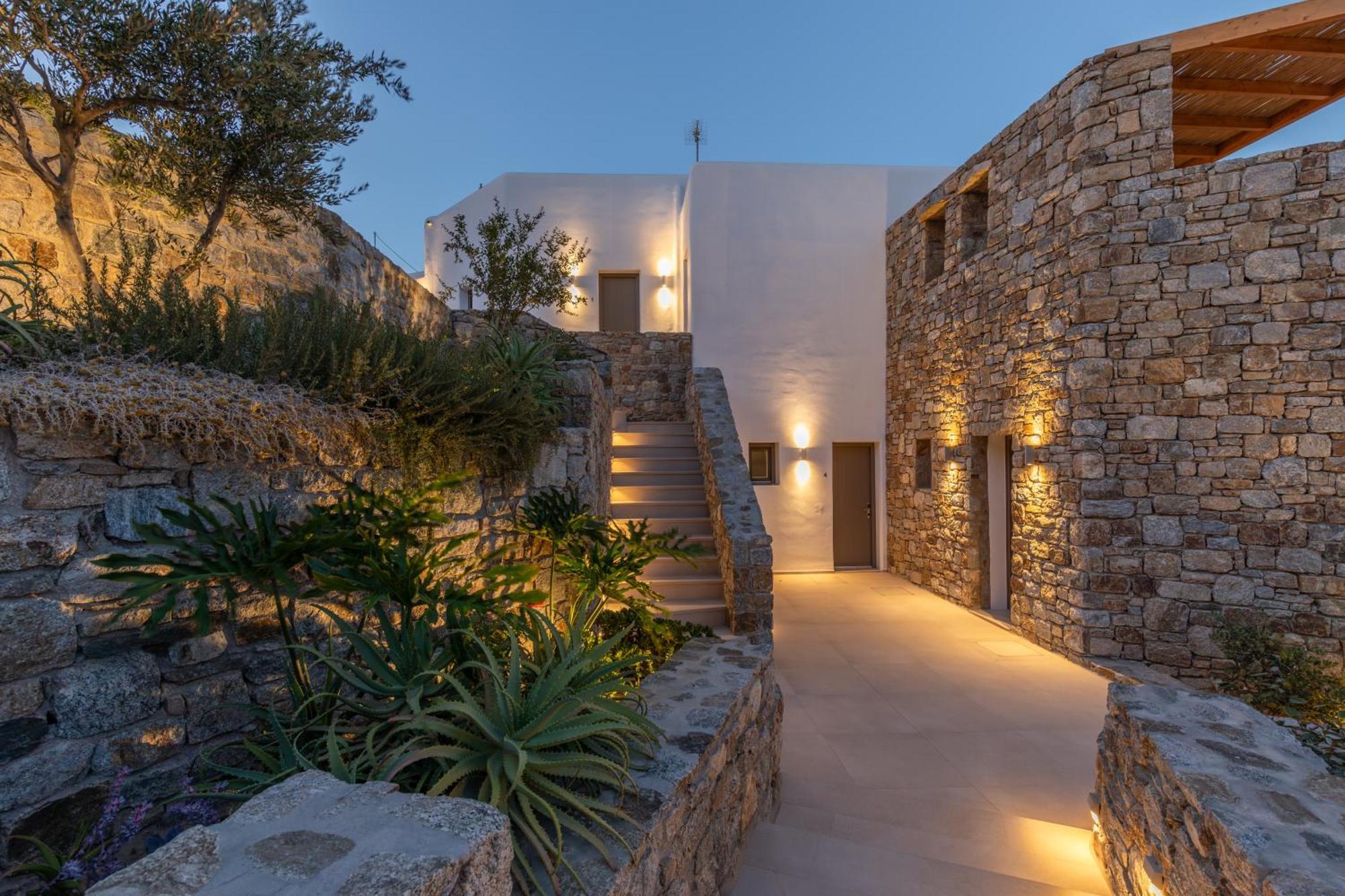 Calma Suites Mykonos Psarou  Eksteriør bilde