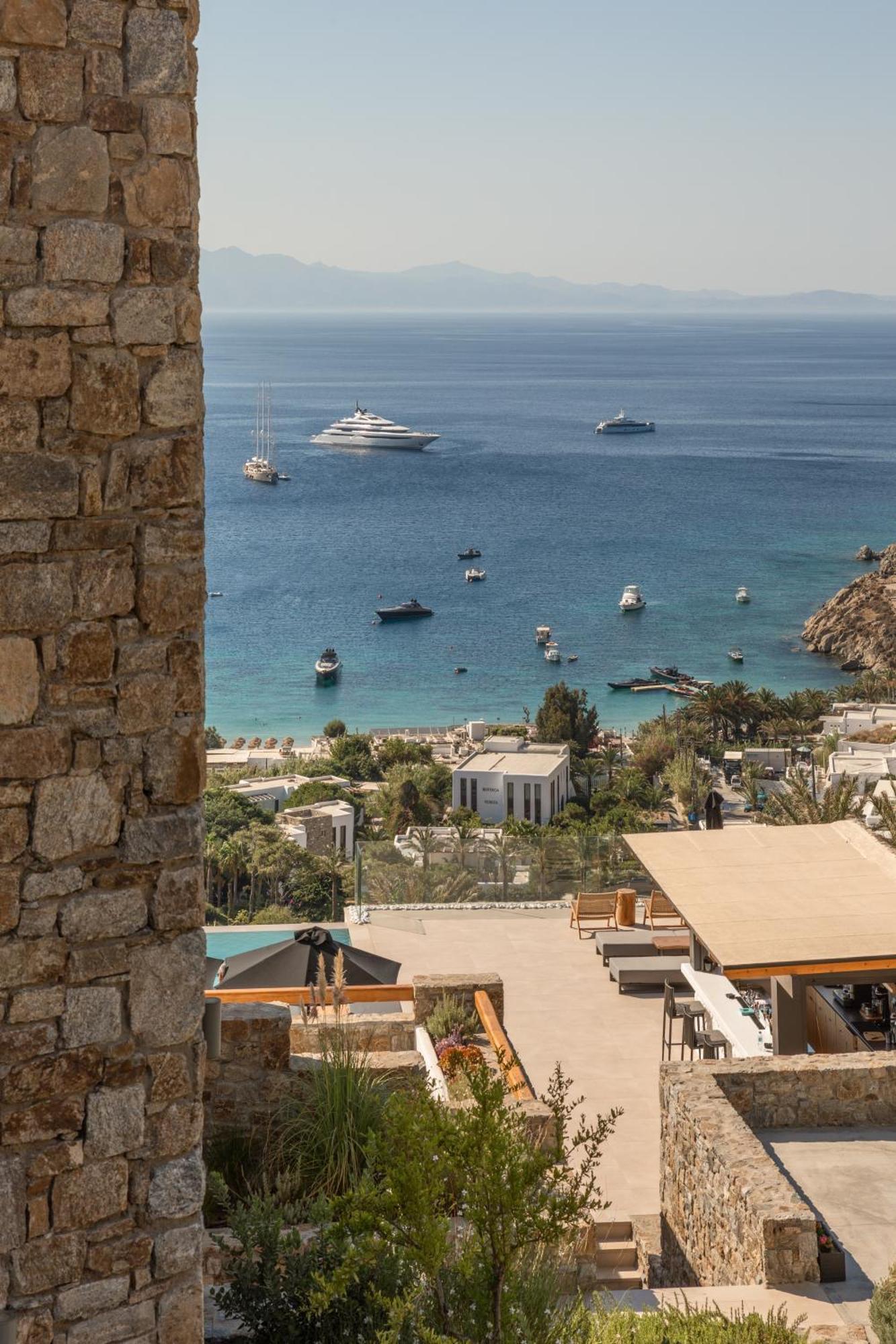 Calma Suites Mykonos Psarou  Eksteriør bilde